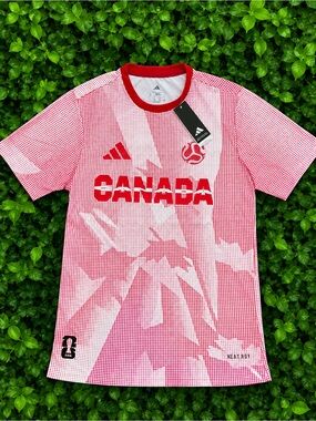 Canada World Cup Soccer Jersey 2026 Adidas Style Size Large NWT